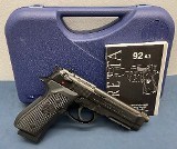 BERETTA 92A1 9MM LUGER (9x19 PARA) - 1 of 3
