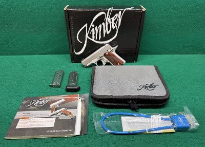 KIMBER MICRO STAINLESS ROSEWOOD (NS) .380 ACP