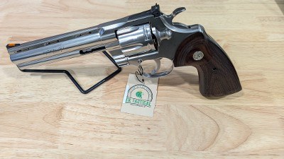 COLT PYTHON 2020 STAINLESS6" BARREL .38 SPECIAL/.357 MAGNUM