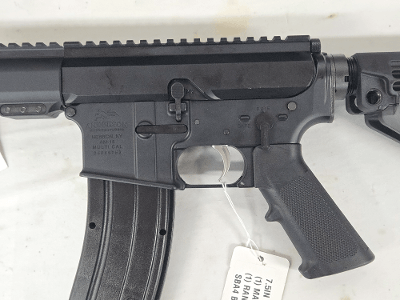 ANDERSON MANUFACTURING Unfired Anderson/BCA AR-15 Pistol Side Charger w/Mag, Range Bag, SBA4 Brace .22 LR - Image 2 of 3