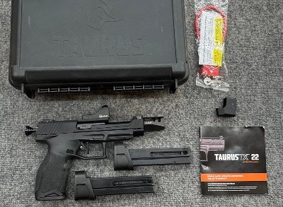 TAURUS TX 22 COMPETITION .22 LR