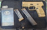 FN MODEL 509 9MM FDE 9MM LUGER (9x19 PARA) - 1 of 2