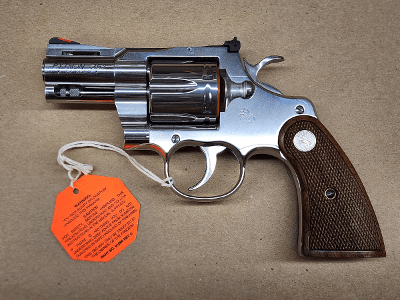 COLT PYTHON 2.5 INCH BARREL .38 SPECIAL/.357 MAGNUM