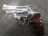 SMITH & WESSON 19-3 COMBAT MAGNUM NICKEL .357 .357 MAG
