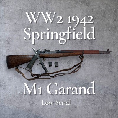 SPRINGFIELD ARMORY m1 garand ww2 1942 .30-06 SPRG