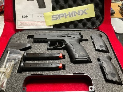 SPHINX SYSTEMS LTD. SPHINX SDP COMPACT 9MM LUGER (9x19 PARA)