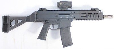 B&T UNFIRED B&T USA APC223 223 REM 8.5" BARREL W/ HOLOSUN 530C & SUREFIRE SCOUT LIGHT 30+1 .223 REM