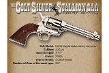 COLT SILVER STALLION .45 LC - 1 of 1