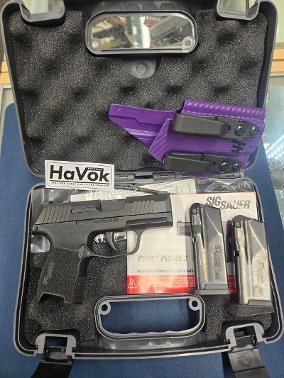 SIG SAUER P365 9MM LUGER (9X19 PARA)