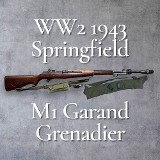 SPRINGFIELD ARMORY M1 Garand WW2 1943 GRENADIER.30-06 SPRG - 1 of 3
