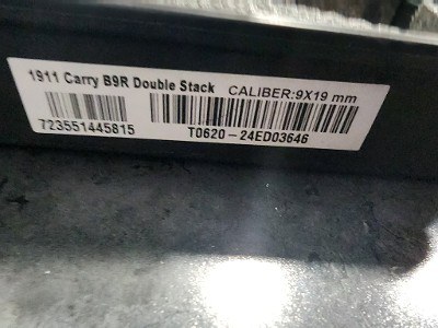 TISAS 1911 CARRY DS 9MM LUGER (9X19 PARA)