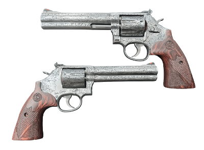 SMITH & WESSON 686 TRUMP GOLDEN ERA