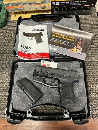 SIG SAUER P365 SAS 9MM LUGER (9X19 PARA)