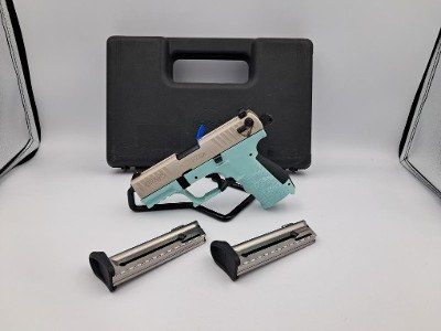 WALTHER P22CA - ANGEL BLUE 22 Long Rifle (22LR)