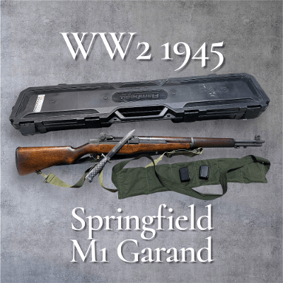 SPRINGFIELD ARMORY M1 Garand WW2 1945 .30-06 SPRG