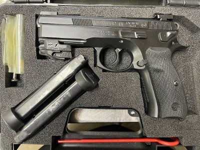 CZ 75 SP-01 TACTICAL 9MM LUGER (9x19 PARA) - Image 1 of 3