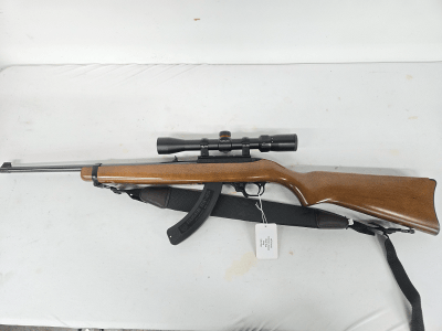 RUGER 10/22 Blued w/Simmons Scope, Sling, Mag 1974 Build .22 LR