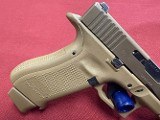 GLOCK G19X GEN5 PEANUT BUTTER COLOR FDE 9MM LUGER (9x19 PARA) - 3 of 3