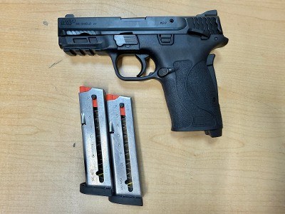 SMITH & WESSON M&P380 SHIELD EZ MANUAL THUMB SAFETY .380 ACP