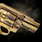 COLT ONLY ONE: King Cobra 2" - 357 Magnum - Scroll Engraved & Full 24K Gold Plated .357 MAG - 2 of 3