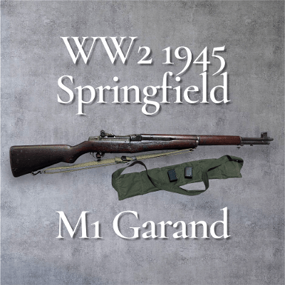 SPRINGFIELD ARMORY M1 GARAND WW2 1945 .30-06 SPRG