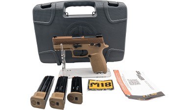 SIG SAUER P320 M18 9MM LUGER (9x19 PARA)