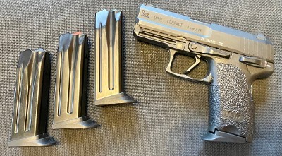 HECKLER & KOCH USP COMPACT w/ Gray Guns Trigger 9MM LUGER (9x19 PARA)