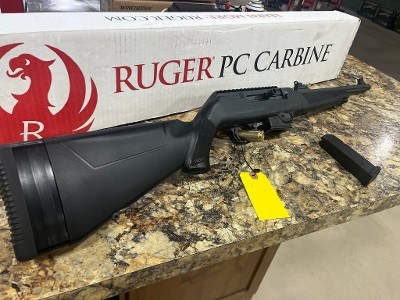 RUGER PC CARBINE 9MM LUGER (9X19 PARA)