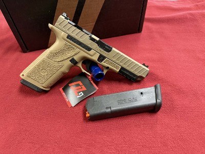 ZEV TECHNOLOGIES COMBAT OZ9 V2 FDE 9MM .9mm