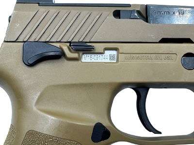 SIG SAUER P320 M18 9MM LUGER (9x19 PARA) - Image 3 of 3