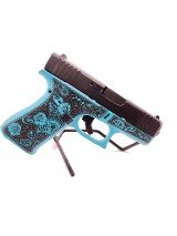 GLOCK 43x Gen5 Custom Tiffany Paisley Frame9MM LUGER (9x19 PARA) - 2 of 3