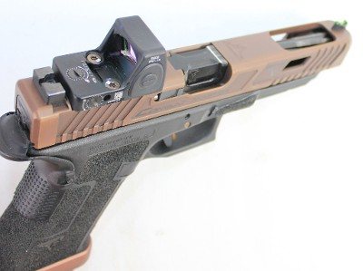 GLOCK EXCELLENT GLOCK G34 GEN 3 TTI COMBAT MASTER COPPERHEAD 9MM W/ 7-MAGS TRIJICON RMR & BOX 9MM LUGER (9x19 PARA) - Image 3 of 3