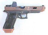 GLOCK EXCELLENT GLOCK G34 GEN 3 TTI COMBAT MASTER COPPERHEAD 9MM W/ 7-MAGS TRIJICON RMR & BOX 9MM LUGER (9x19 PARA) - Image 2 of 3
