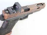 GLOCK EXCELLENT GLOCK G34 GEN 3 TTI COMBAT MASTER COPPERHEAD 9MM W/ 7-MAGS TRIJICON RMR & BOX 9MM LUGER (9x19 PARA) - Image 3 of 3