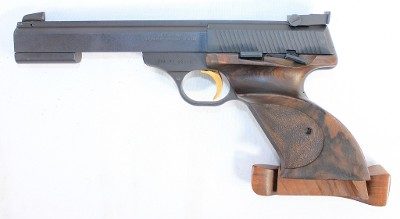 FN FN BROWNING INTERNATIONAL 22 LR MATCH TARGET PISTOL 6" BARREL BLUED MADE IN FRANCE 1-MAG .22 LR - Image 1 of 3