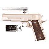 TISAS 1911 STAKEOUT 38SUP/9MM 5" NICKEL 2 BARRELS 9MM LUGER (9X19 PARA) - 1 of 3