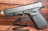 GLOCK 19, G19 GEN 4 [AU] upgraded threaded barrel, Recoil Spring and AmeriGlo Sights 9MM LUGER (9x19 PARA) - 1 of 3