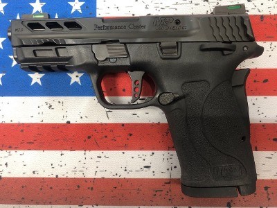 SMITH & WESSON PC M&P 380 PORTED SHIELD BLACK .380 ACP - Image 1 of 3