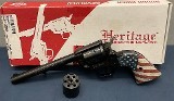 HERITAGE MFG. ROUGH RIDER - AMERICAN FLAG GRIP .22 LR - Image 1 of 3