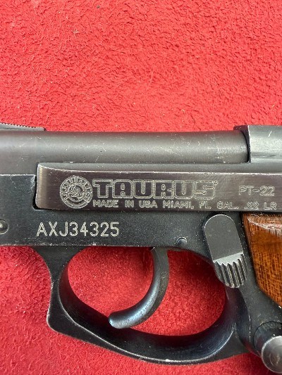 TAURUS PT-22 .22 LR - Image 2 of 3