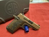 SIG SAUER RARE P938 SPARTAN II 9MM MOLON LABE 9MM LUGER (9x19 PARA) - 1 of 3