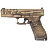 GLOCK 17 GEN 5 BATTLE BRONZE FLAG 9MM LUGER (9X19 PARA) - 1 of 3
