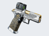 INFINITY FIREARMS 720, Ported Island, Acro P2, Honey Skater Full Grip, Infinity Extended Dust Cover 9MM LUGER (9x19 PARA) - 1 of 1