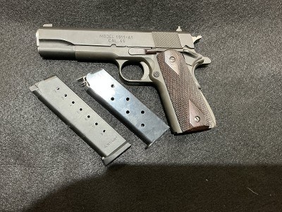 SPRINGFIELD ARMORY 1911-A1 .40 CALIBER - Image 1 of 3