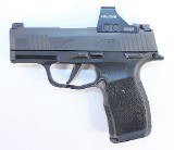 SIG SAUER SIG SAUER P365X 9MM 3.1" BBL MANUAL SAFETY W/ HOLOSUN 407K-RD BOX & 3-MAGS 9MM LUGER (9x19 PARA) - 1 of 3