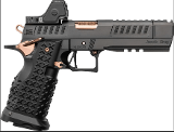 JACOB GREY FIREARMS NOX9 BARREL BLACK DLC FINISH WITH COPPER CANYON PVD CONTROLS TRIJICON RMR HD (3.25 MOA) 9MM LUGER (9x19 PARA) - 1 of 3