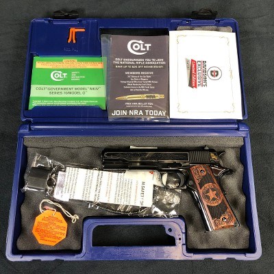 COLT GOVERNMENT TEXAS RANGER CELEBRATING 200 YEARS 45 ACP (45 Auto) - Image 1 of 3