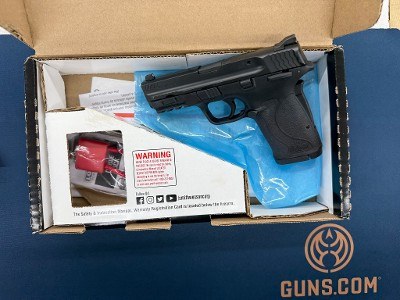 SMITH & WESSON M&P380 SHIELD EZ MANUAL THUMB SAFETY .380 ACP - Image 1 of 3