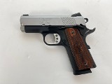 SPRINGFIELD ARMORY 1911 EMP 9MM LUGER (9X19 PARA) - 2 of 3