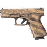 GLOCK 19 GEN3 BURNT BRONZE FLAG 9MM LUGER (9X19 PARA) - 1 of 2